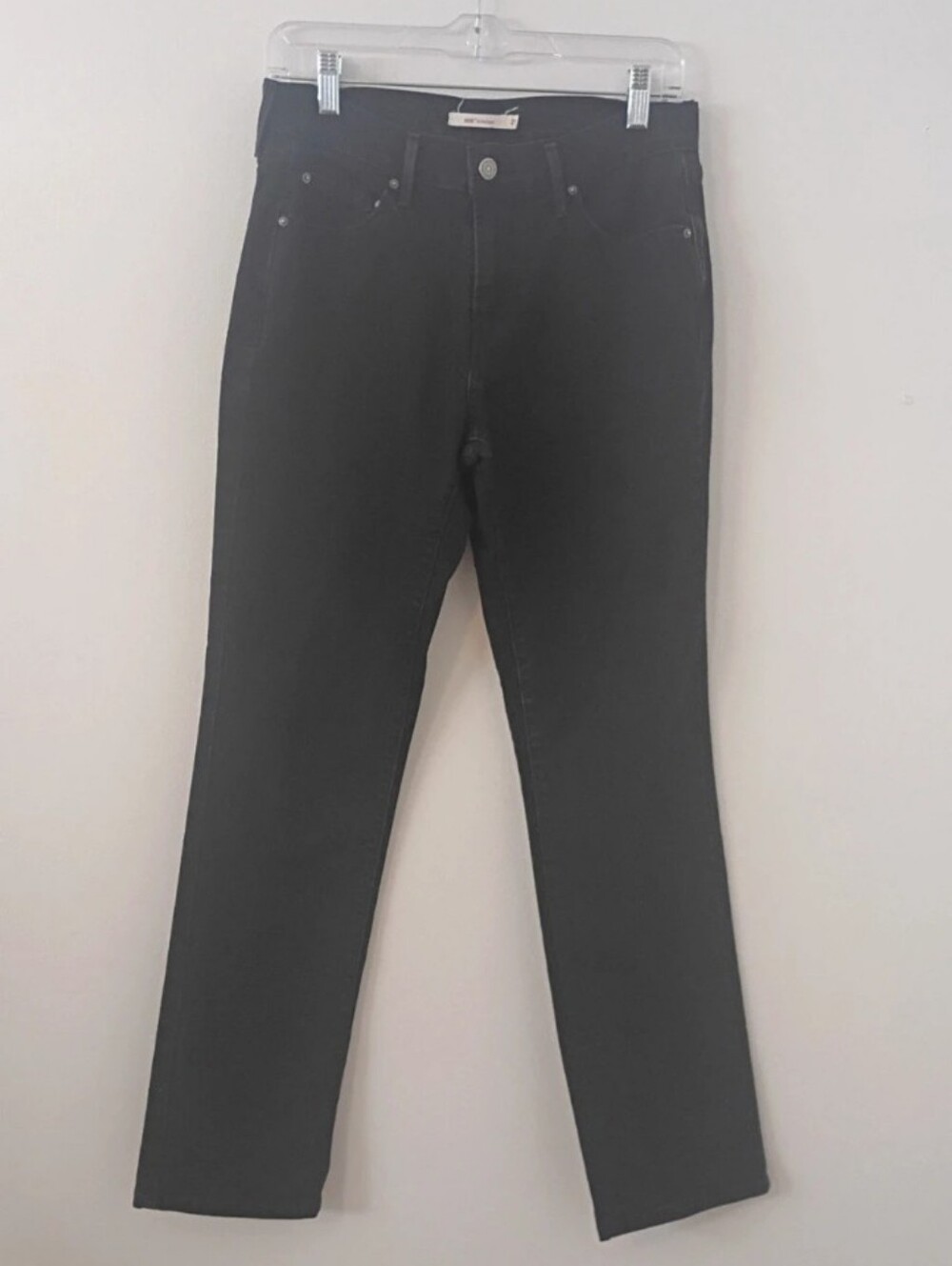 Levi’s 505 Straight Leg Black Jeans